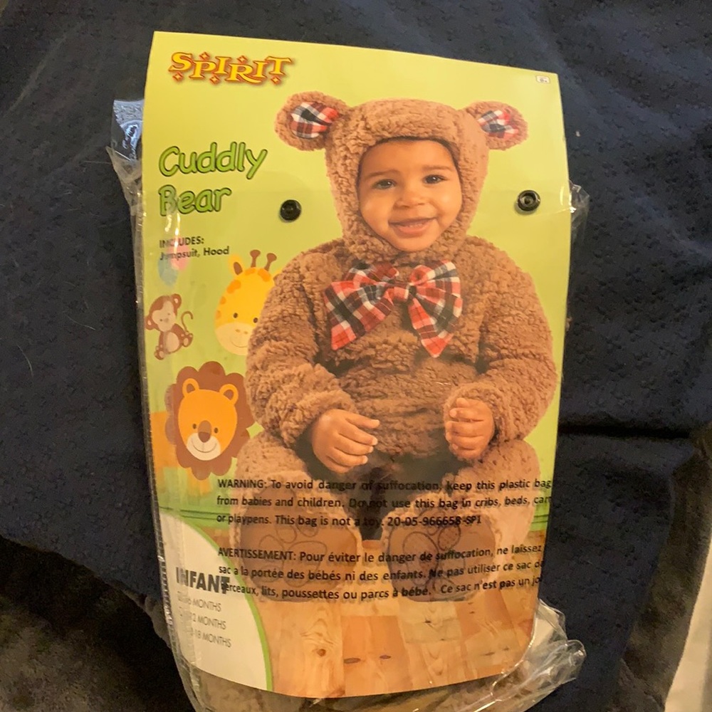 Spirit Halloween infant Bear 🐻 costume